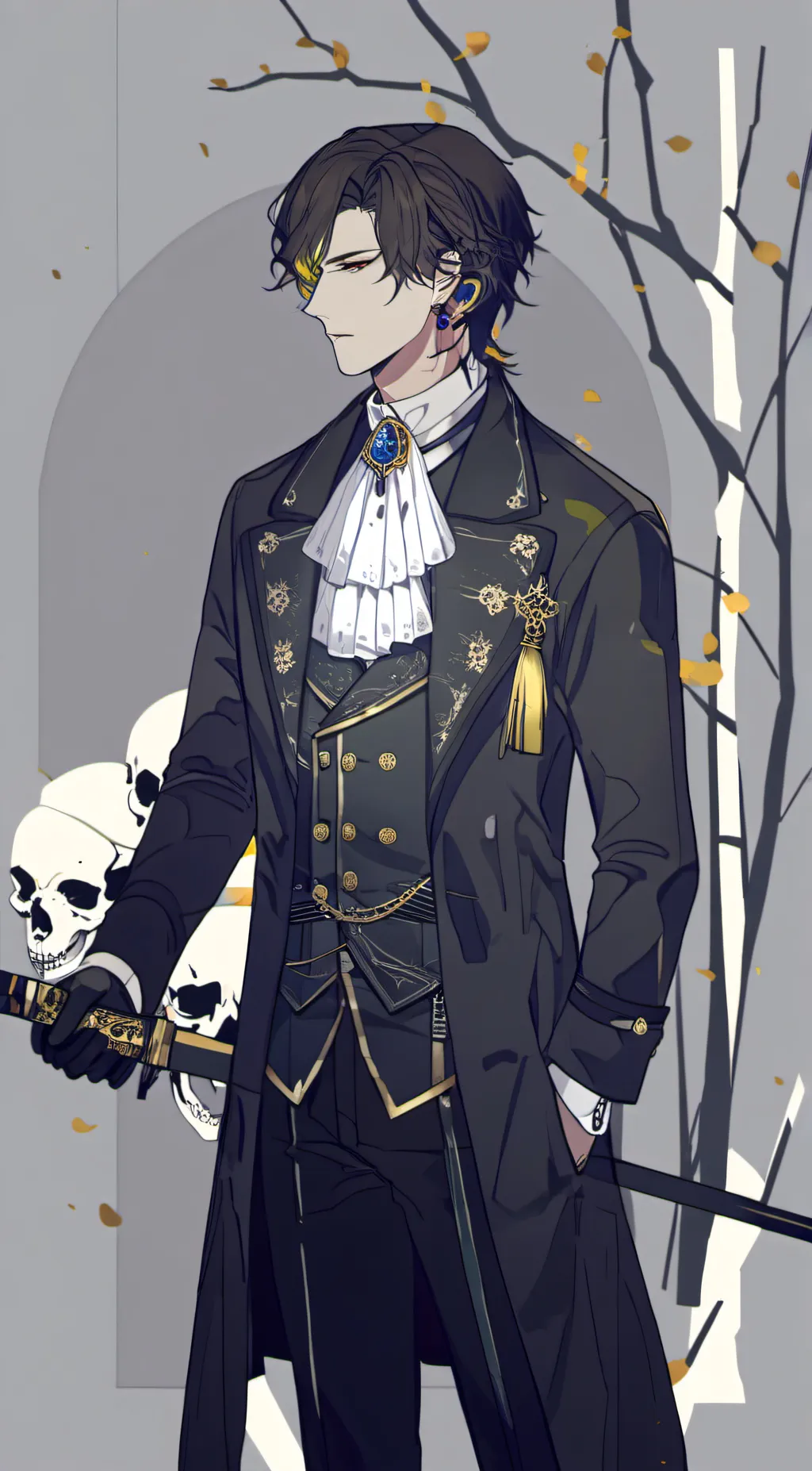 ai character: Reaper background