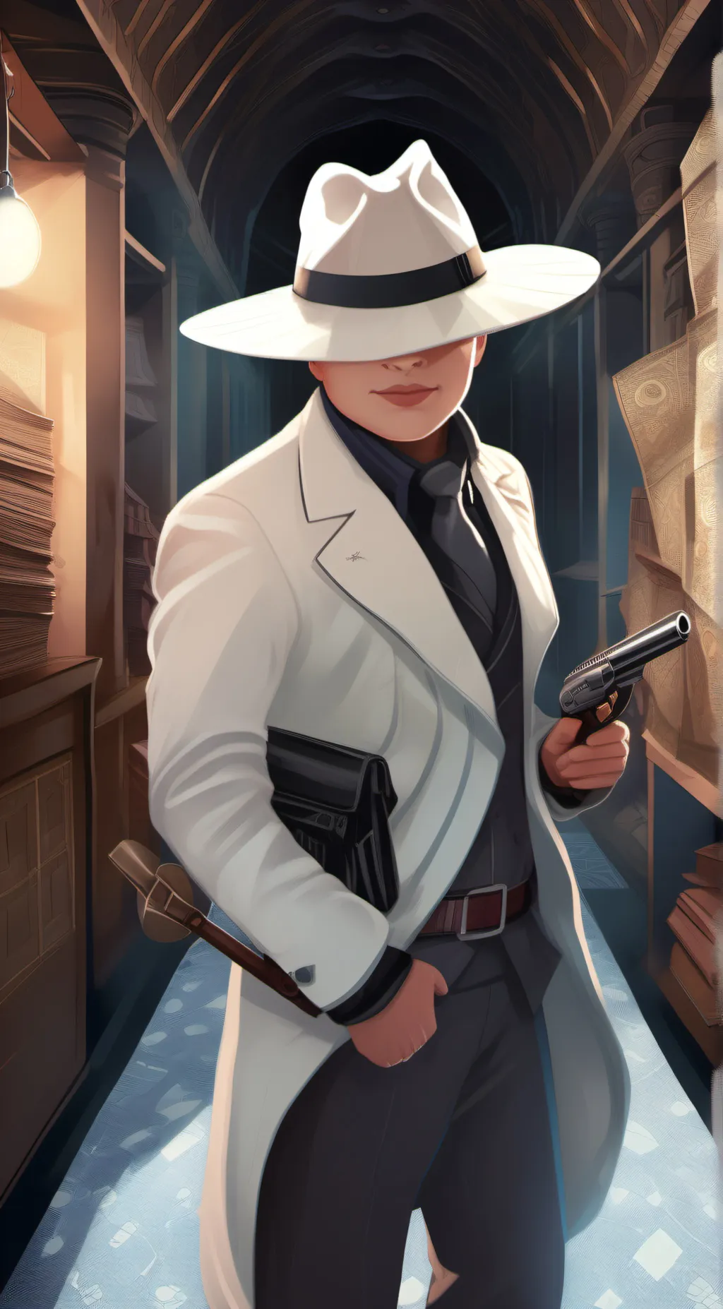 ai character: Carlene watches background