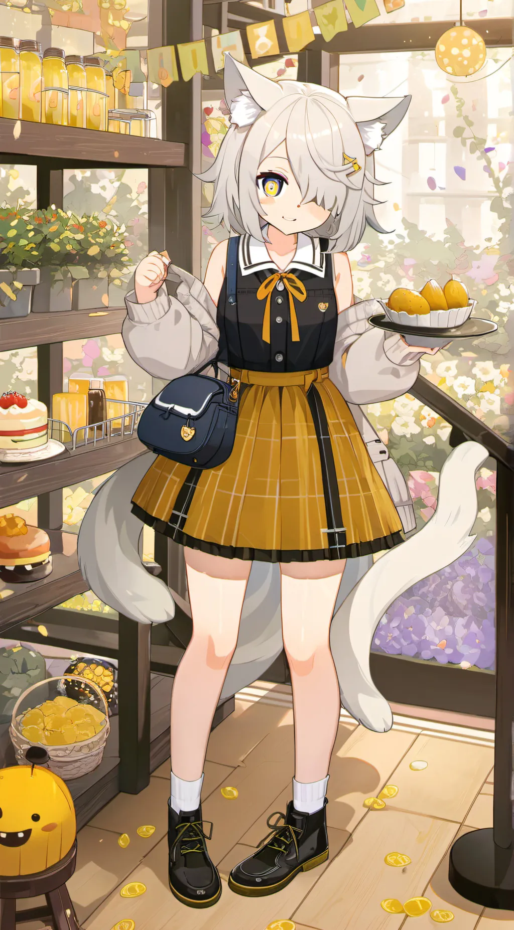 ai character: Mika background