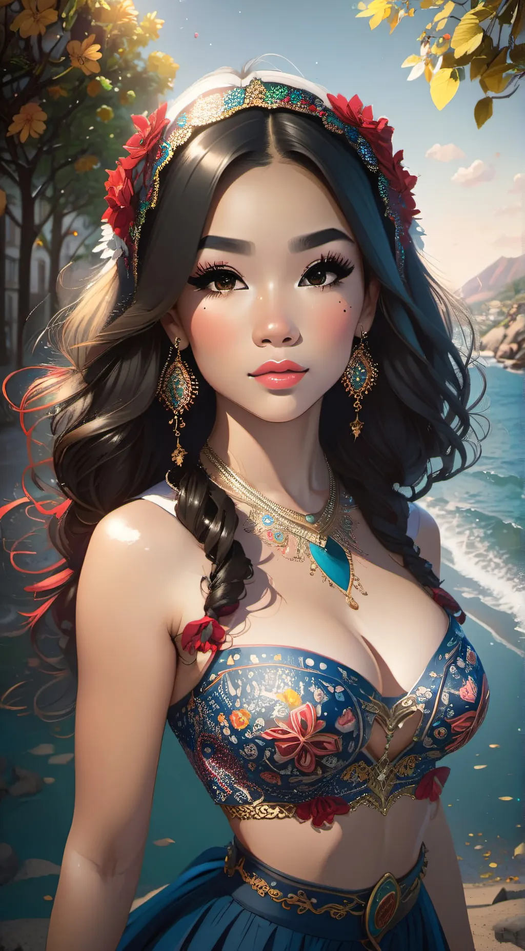 ai character: Chelsea background