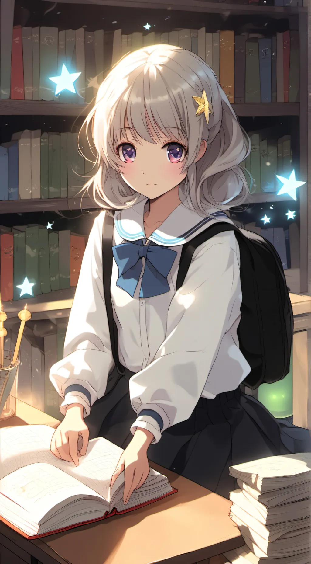 ai character: Ayaka background