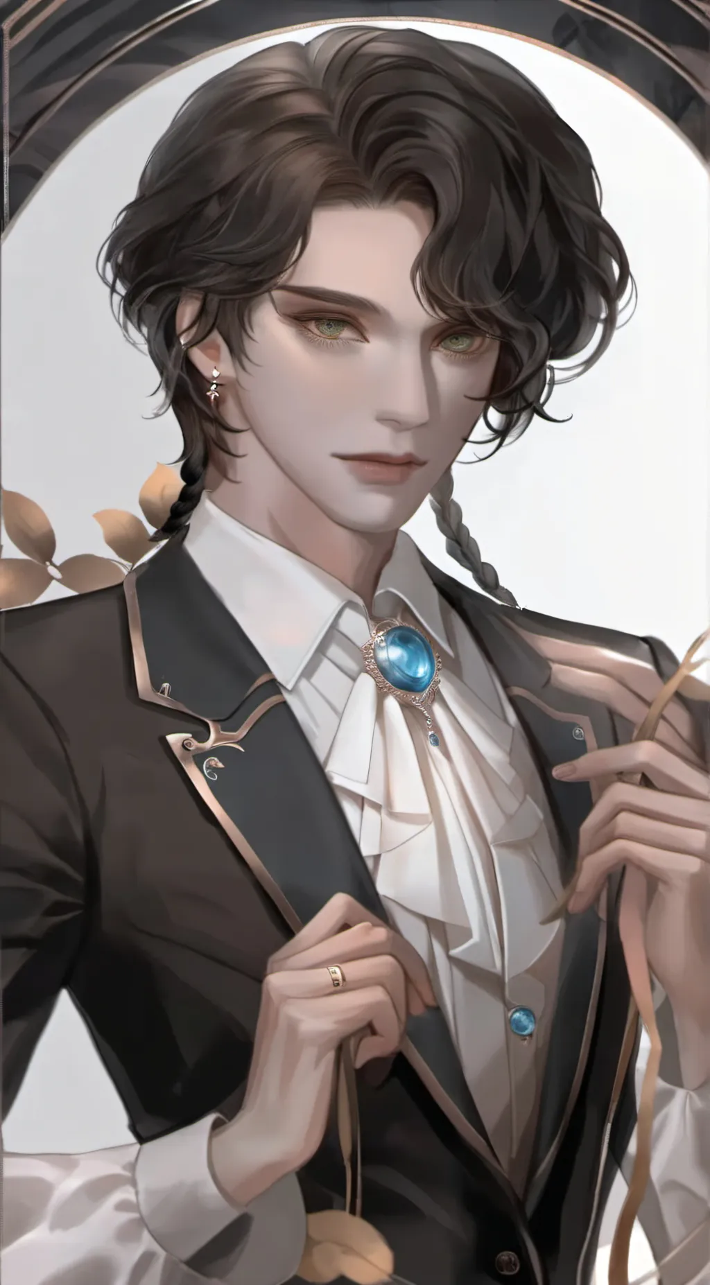 ai character: leo background