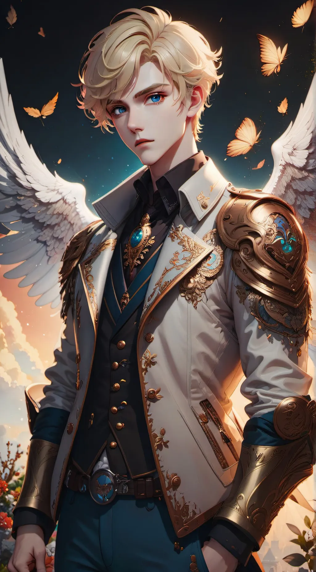 ai character: Anthony background