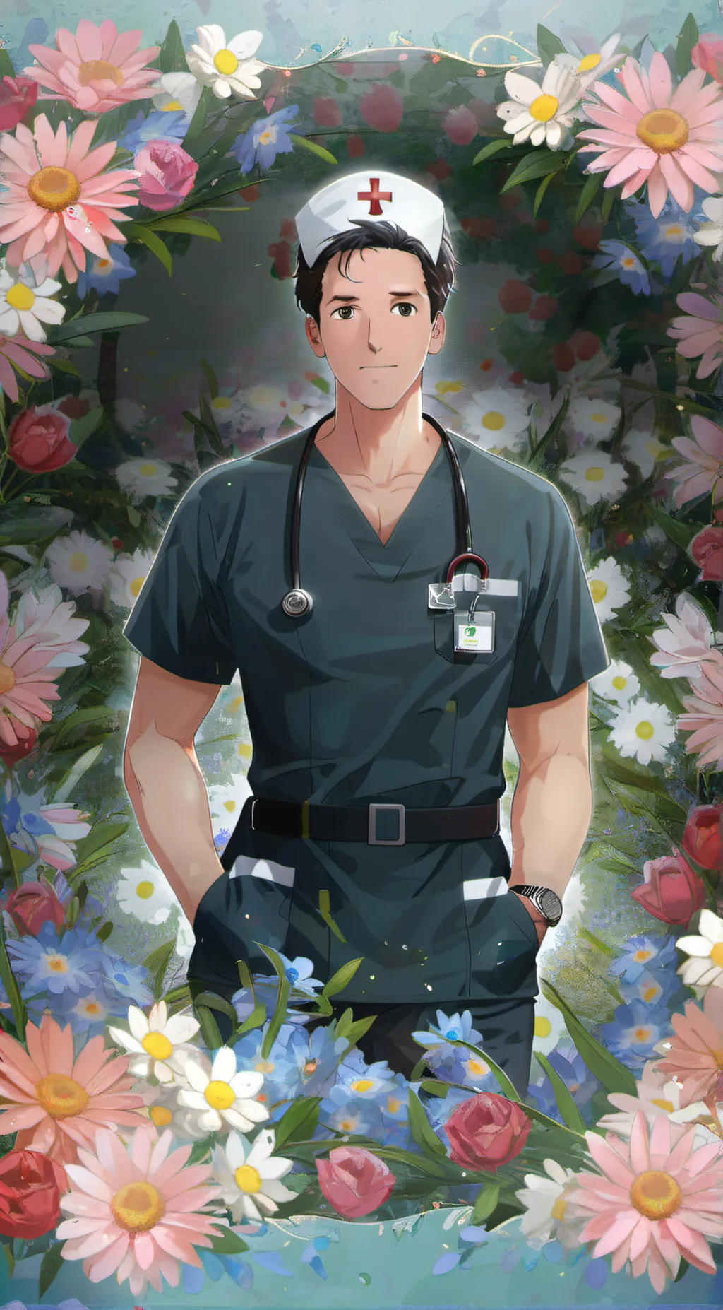 ai character: Doctor mike 3 background
