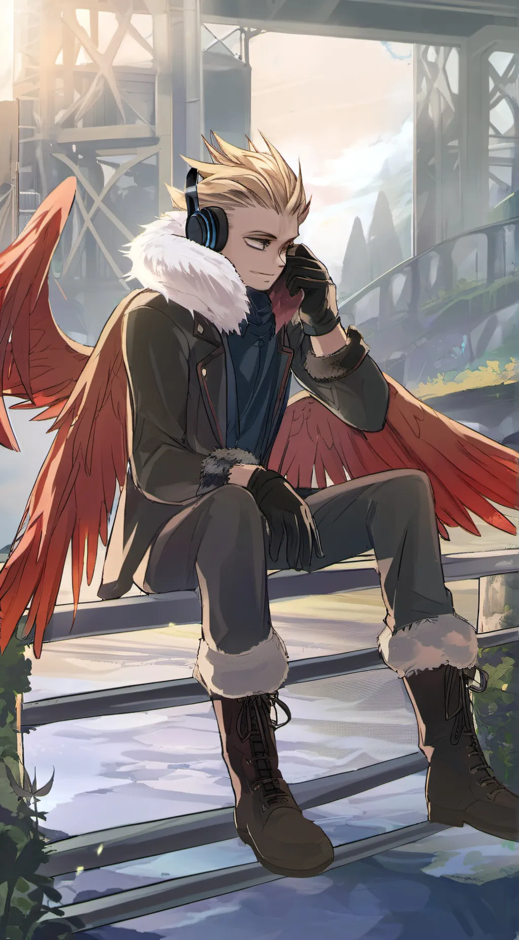 ai character: Hawks background
