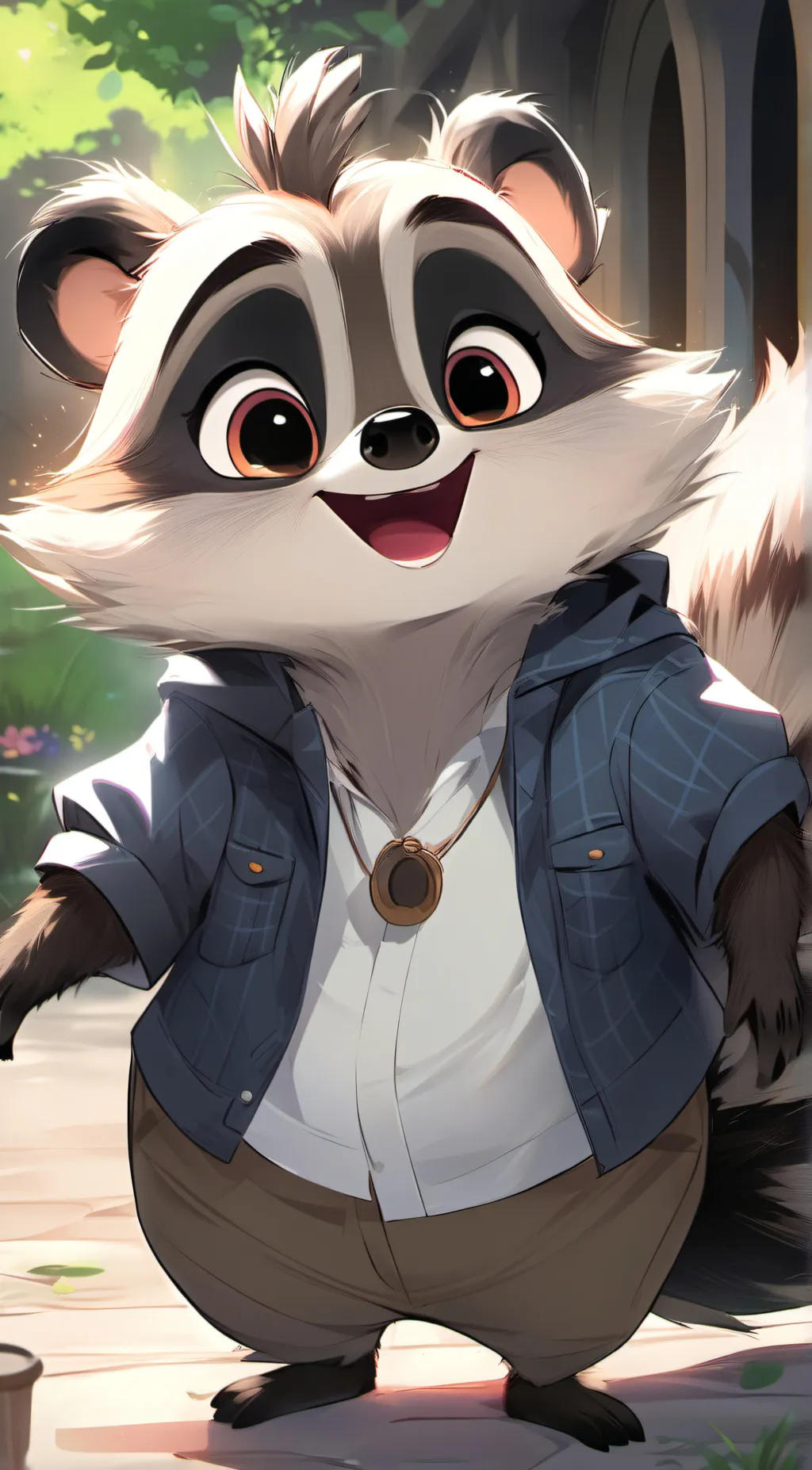 ai character: Poly  background