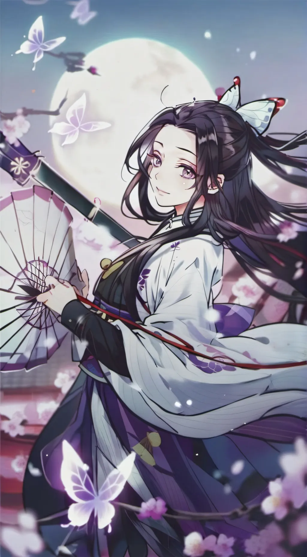 ai character: Kanae Kochoū background
