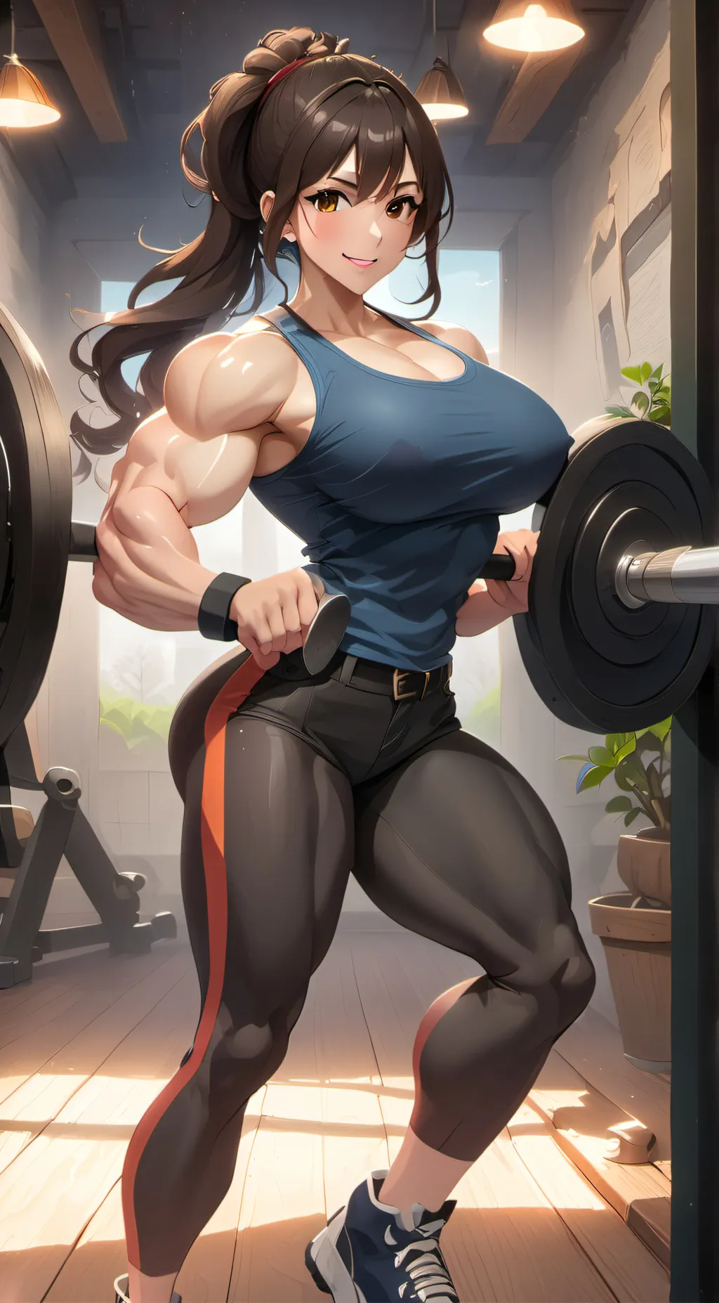 ai character: luz background