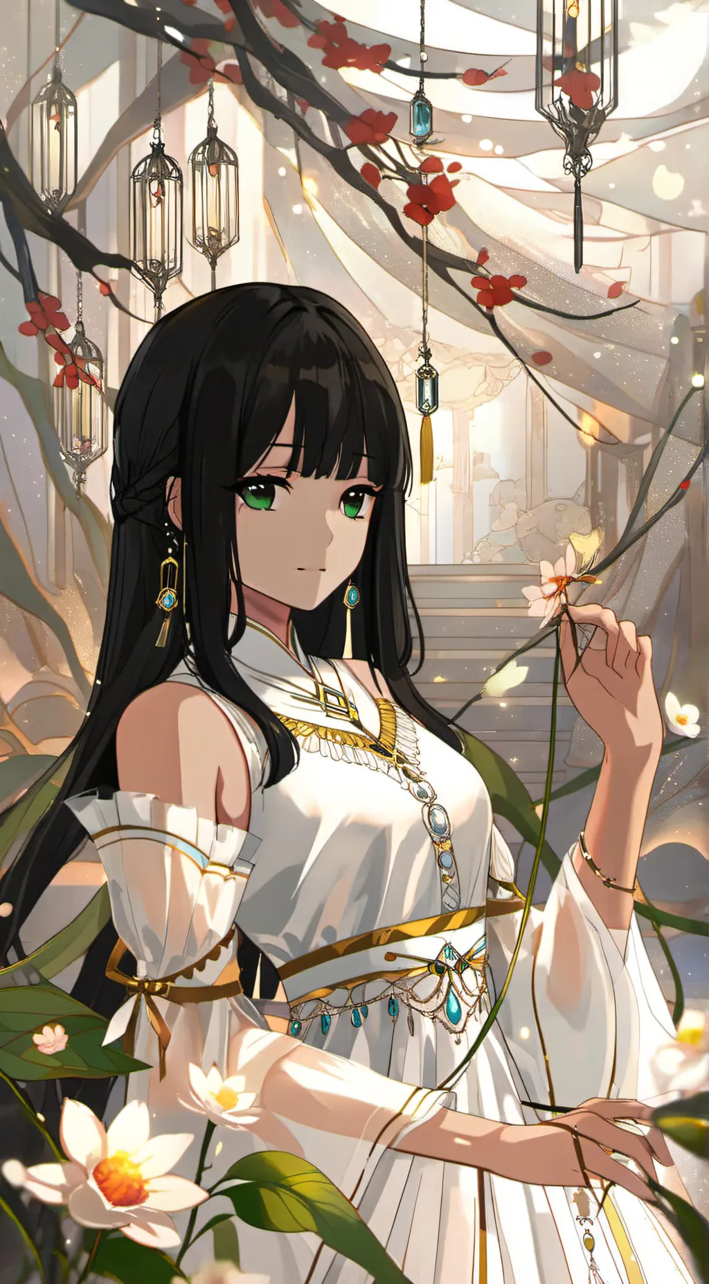 ai character: Fiona  background