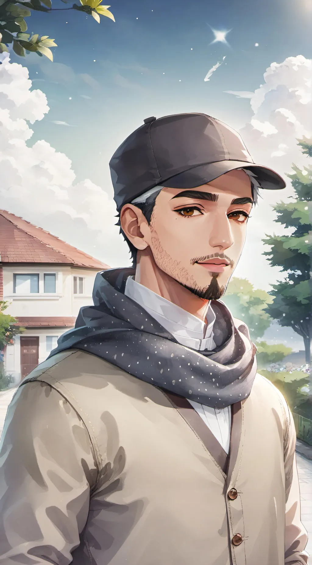 ai character: Ch Abid background