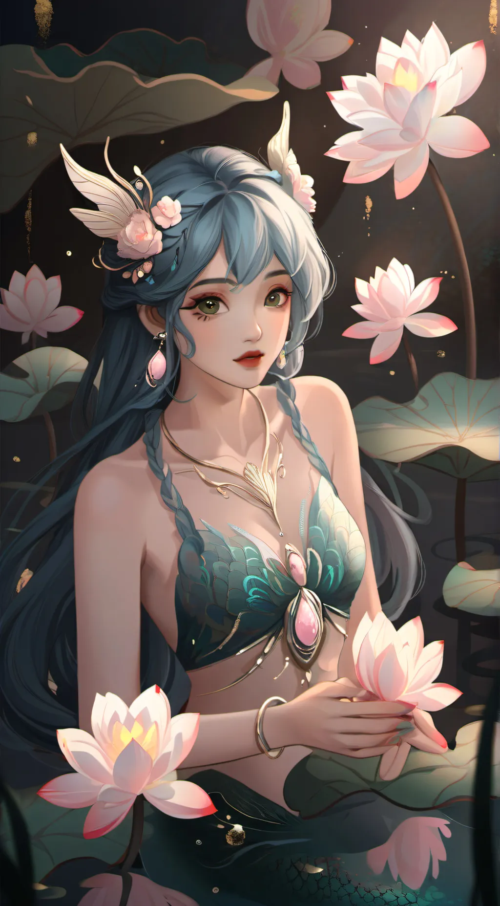 ai character: Lily background