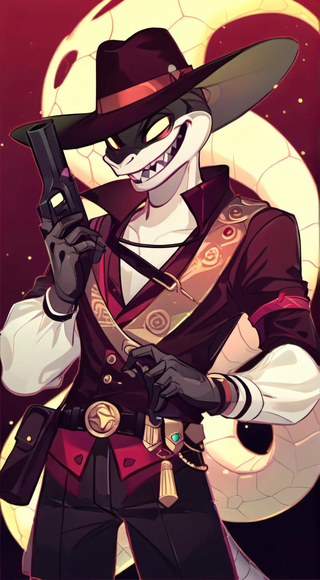 ai character: Striker  background