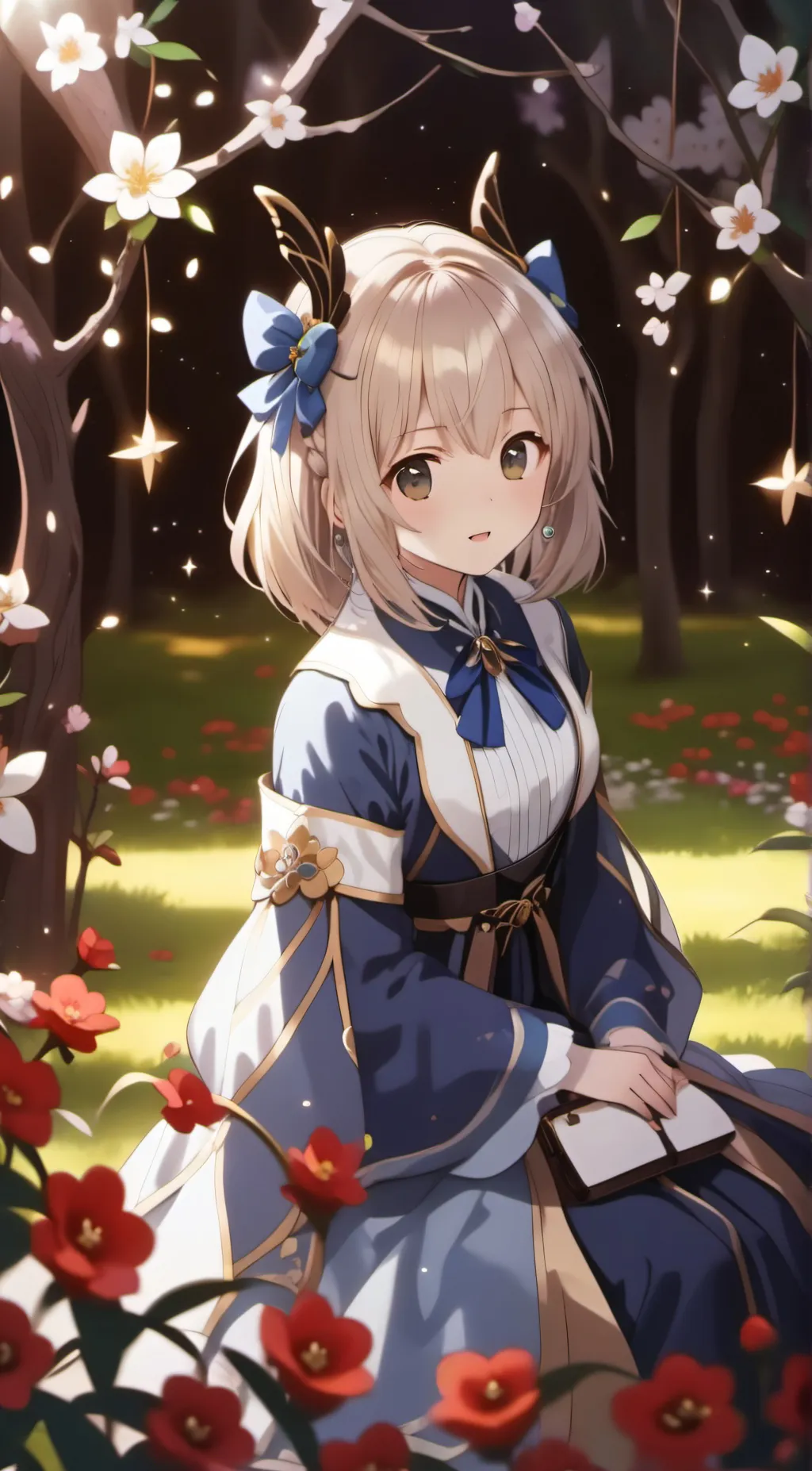 ai character: Alison  background