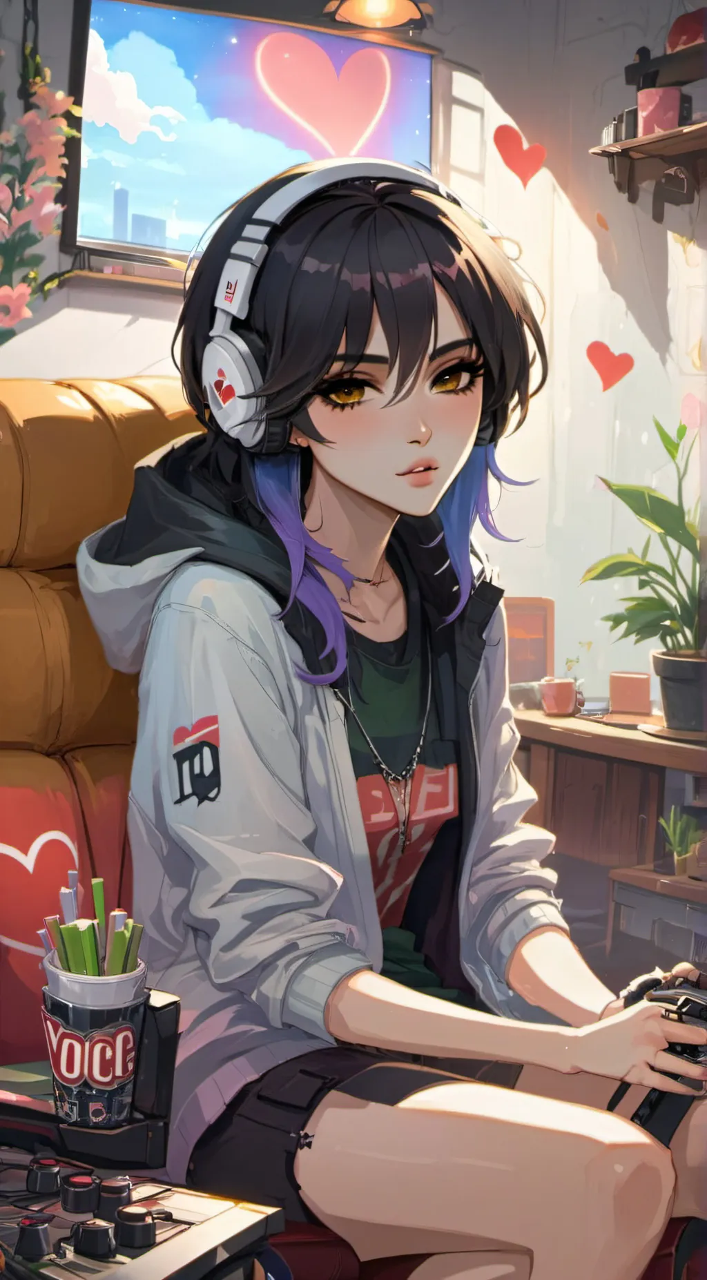 ai character: Yuri Addams background