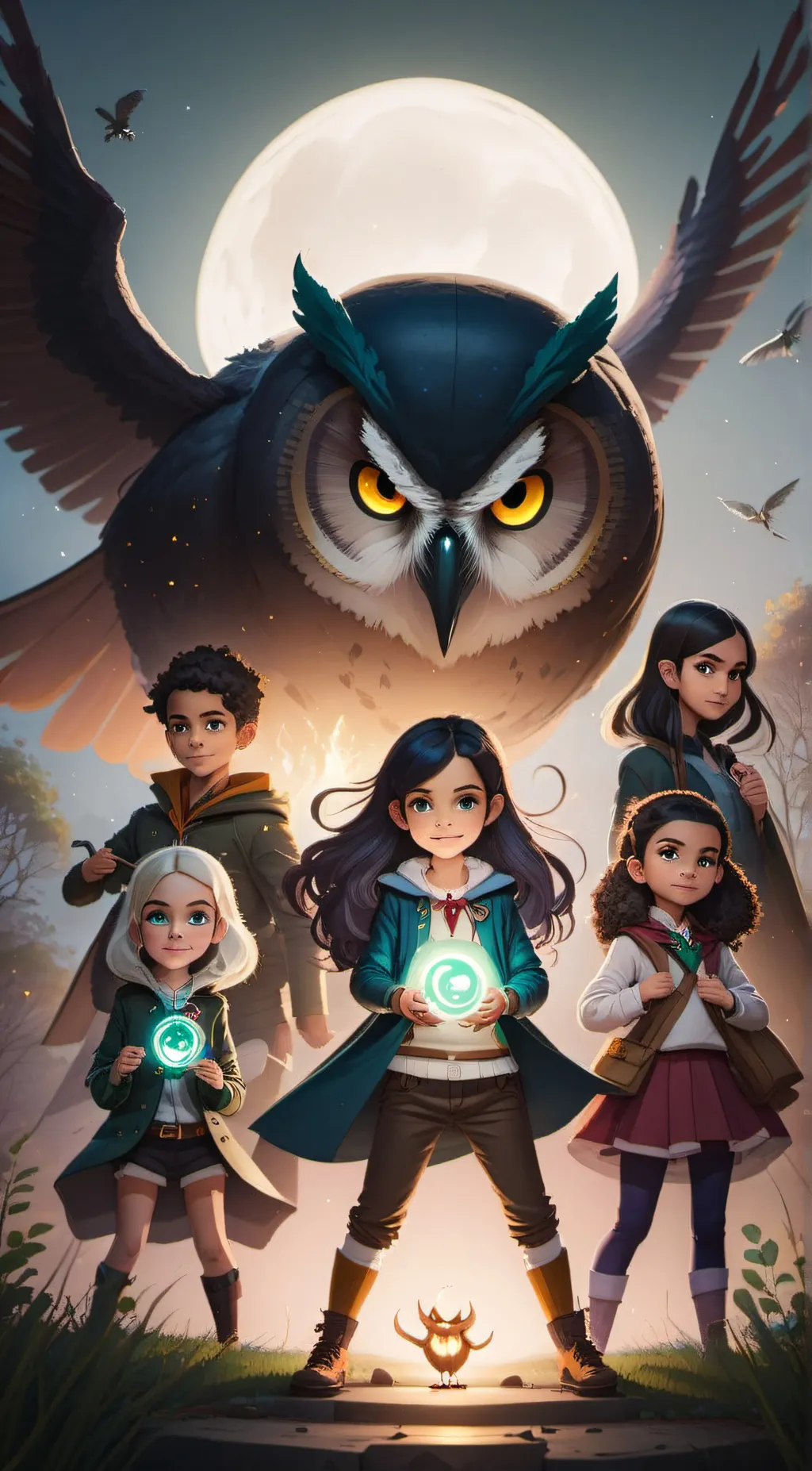 ai character: willow and hunter background