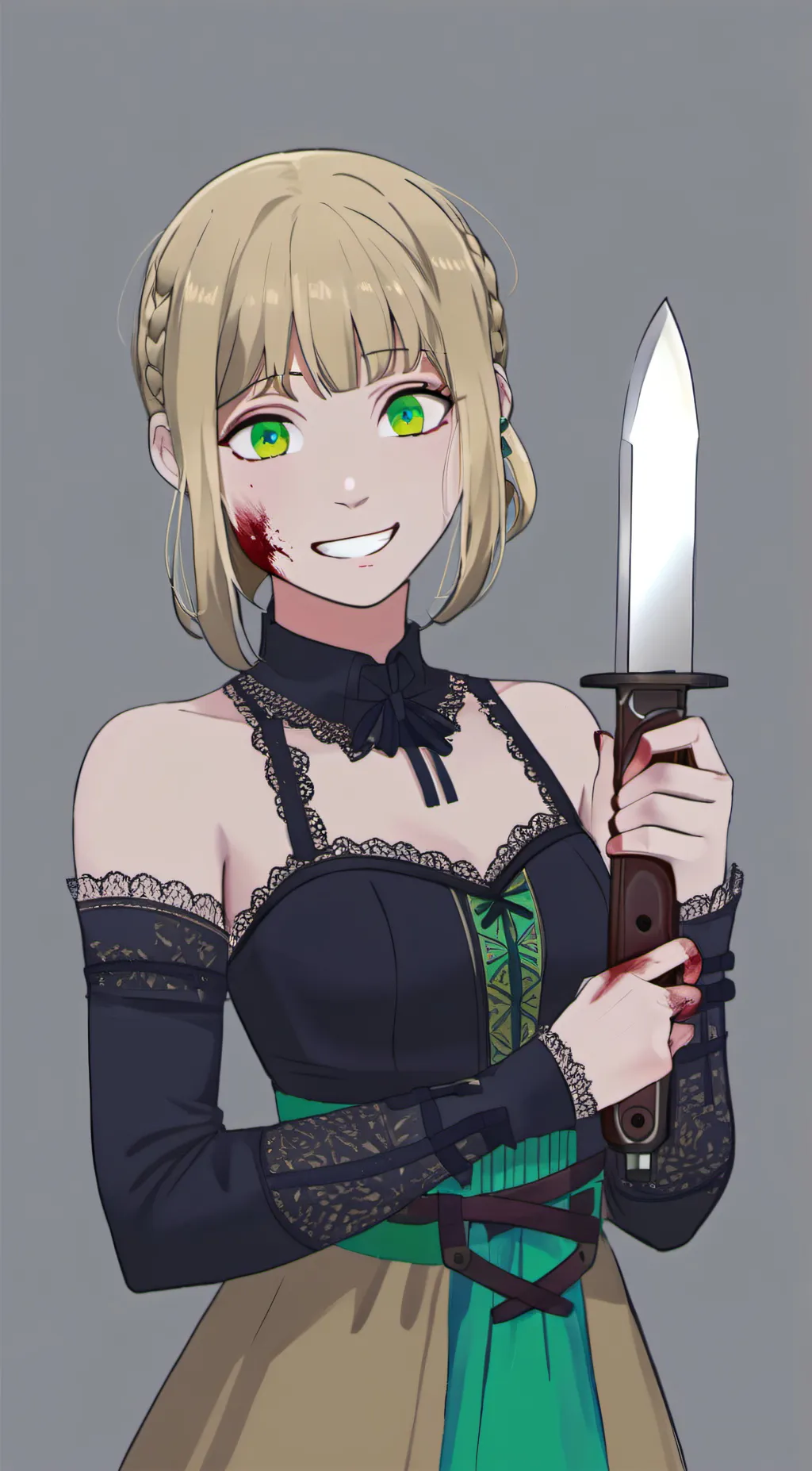 ai character: Namila granite background