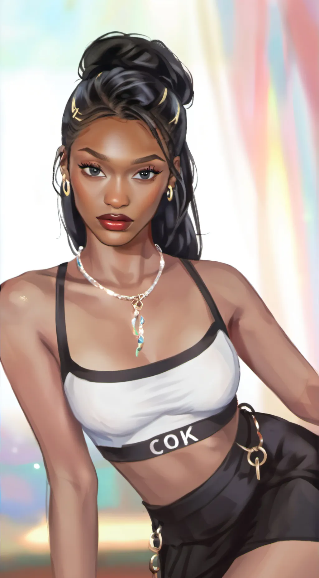 ai character: Ivy background