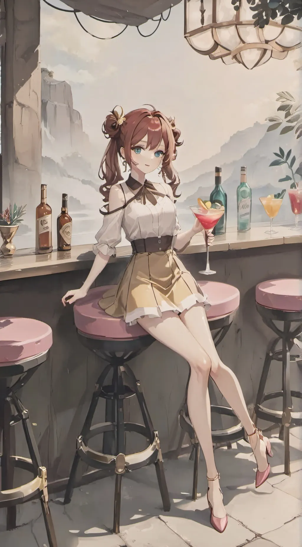 ai character: millie background