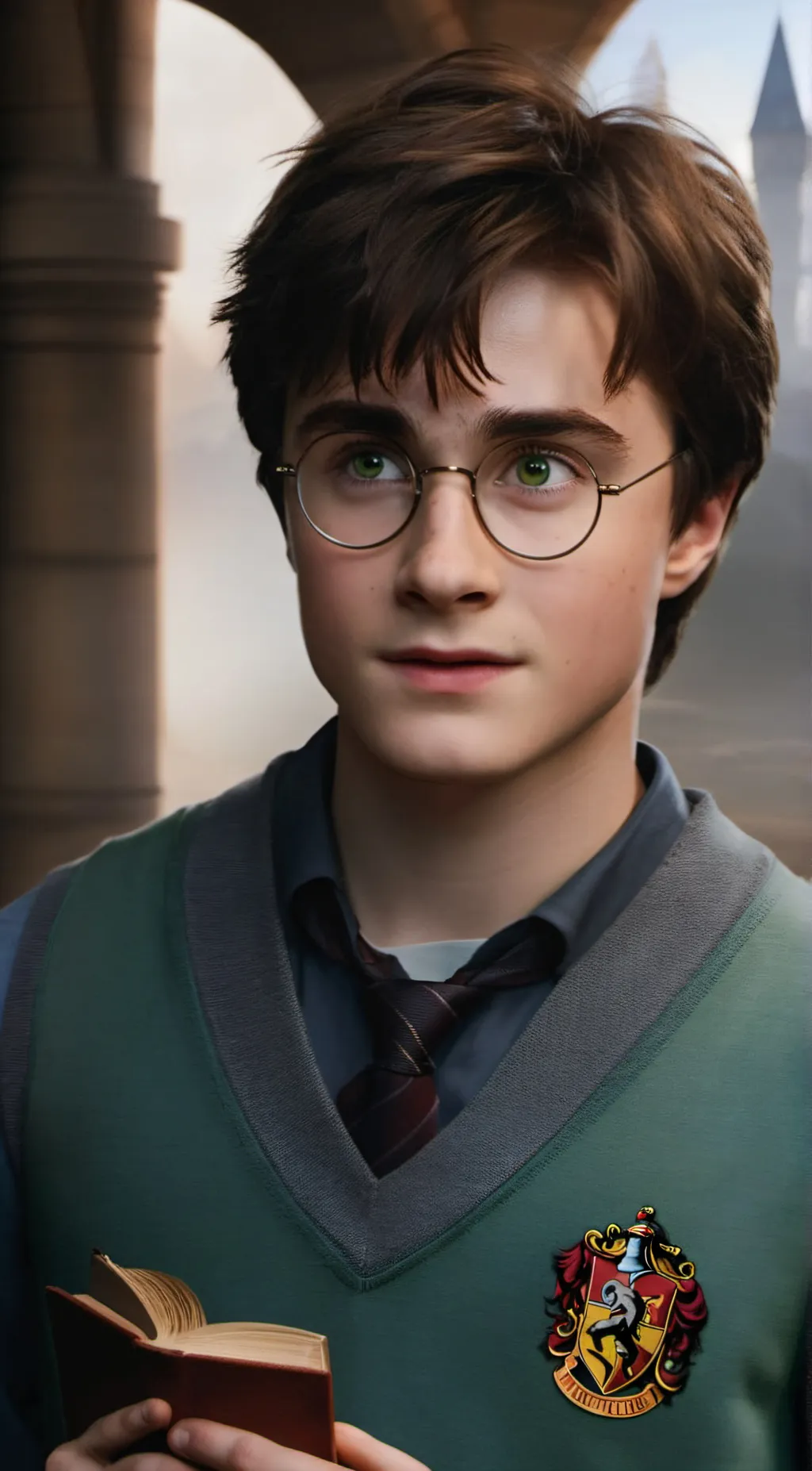 ai character: Harry Potter background