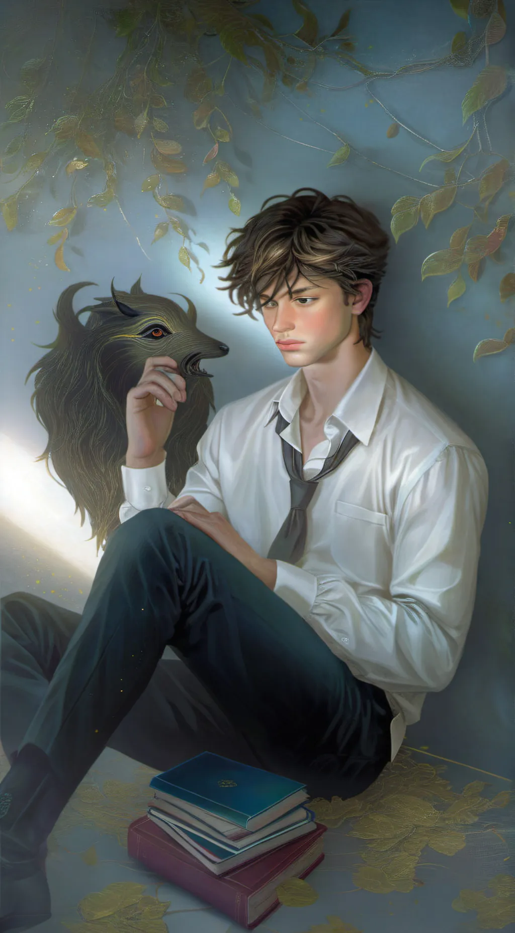 ai character: *landon background