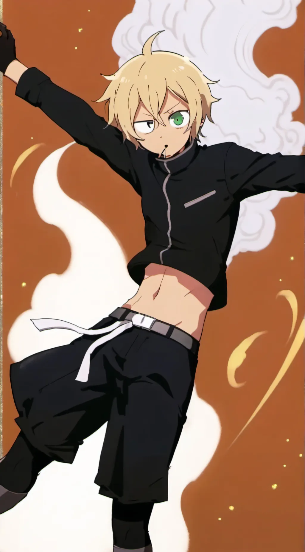 ai character: Bakugo background