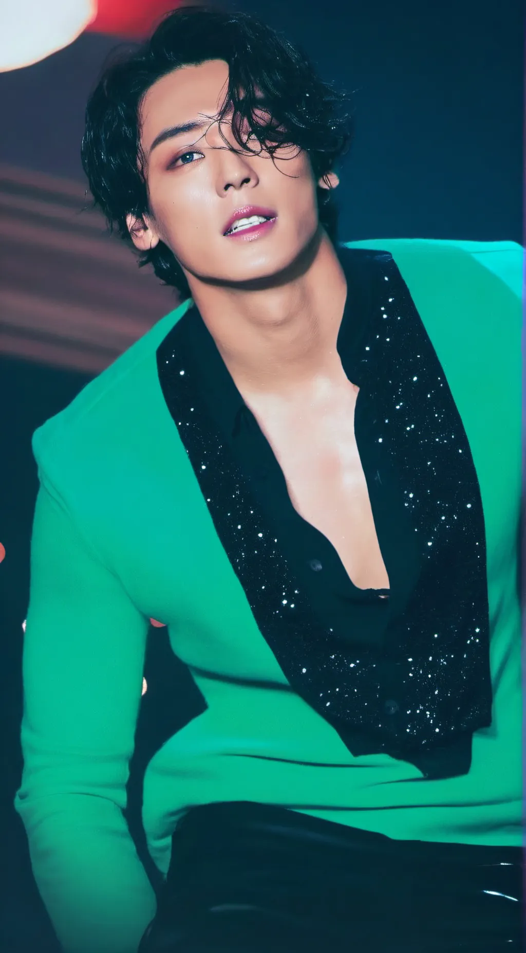 ai character: Jk ( from bts )  background