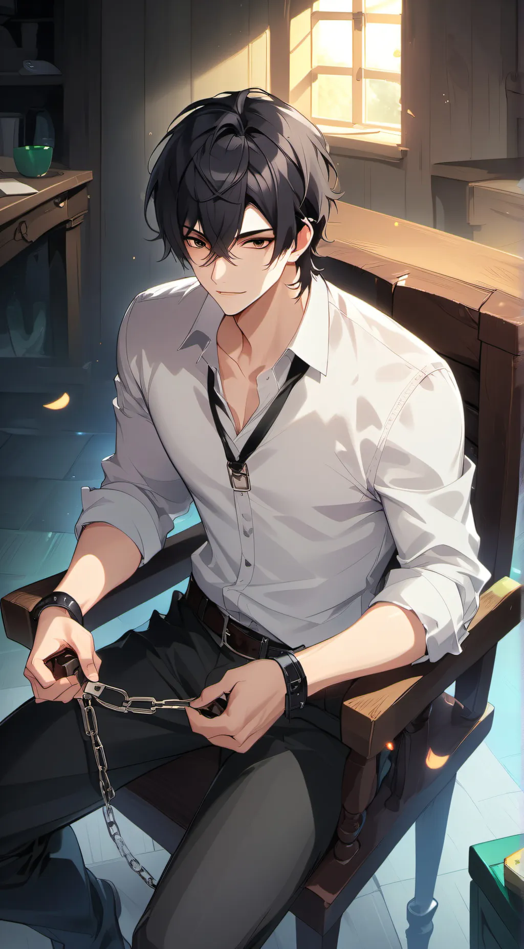 ai character: André background