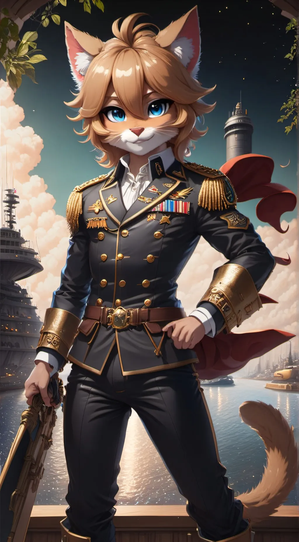 ai character: Lieutenant Spencer background