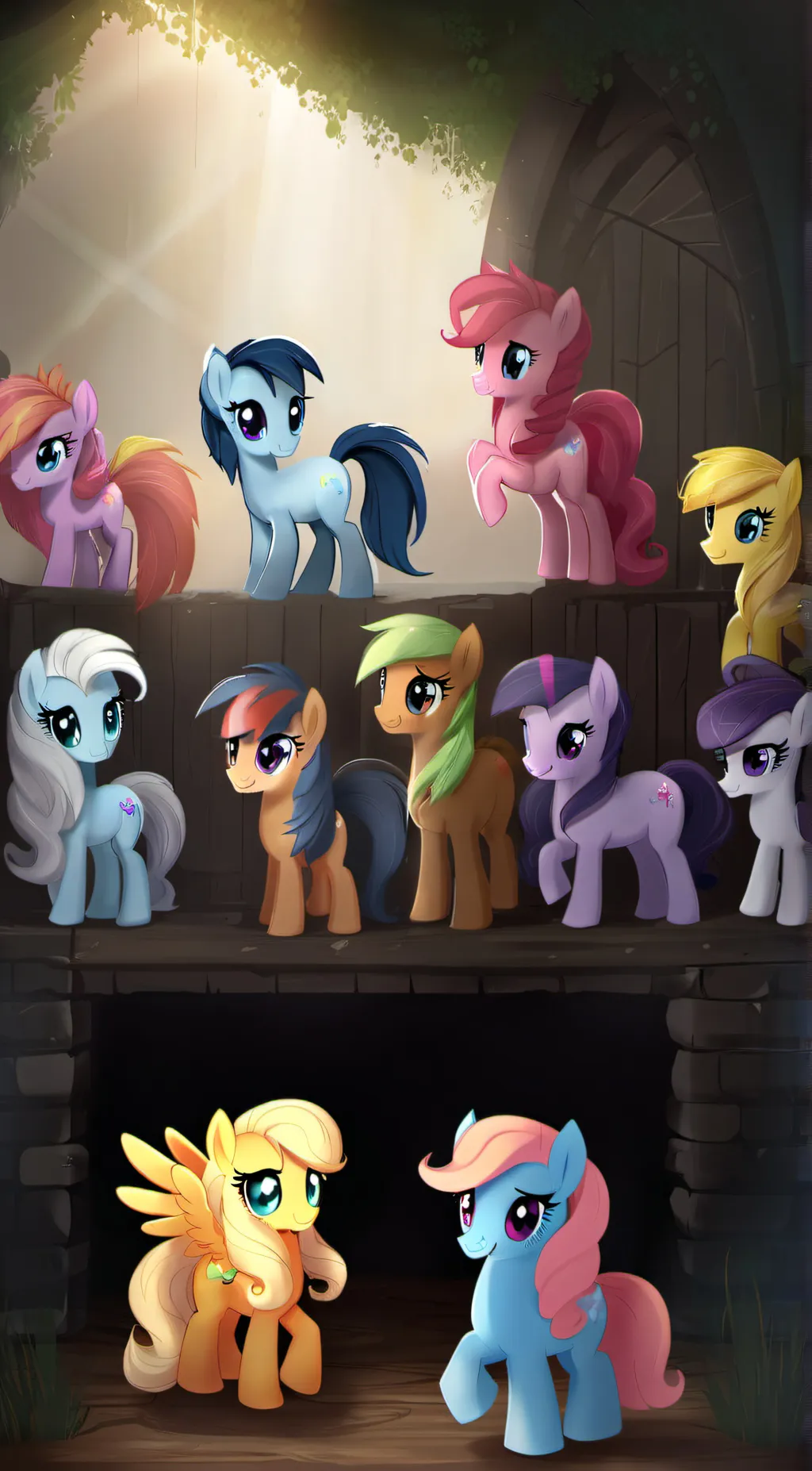 ai character: MLP background