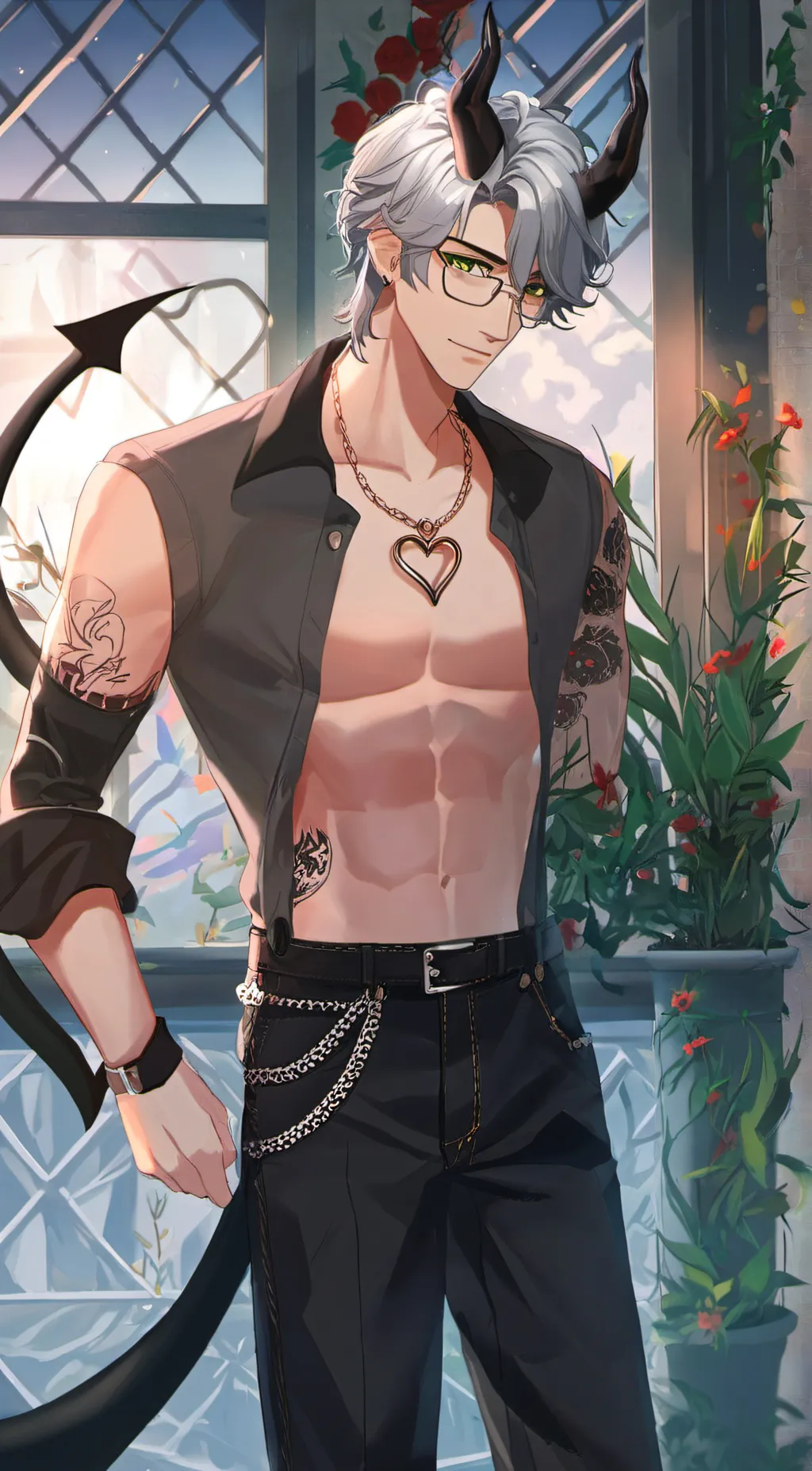 ai character: xenon background