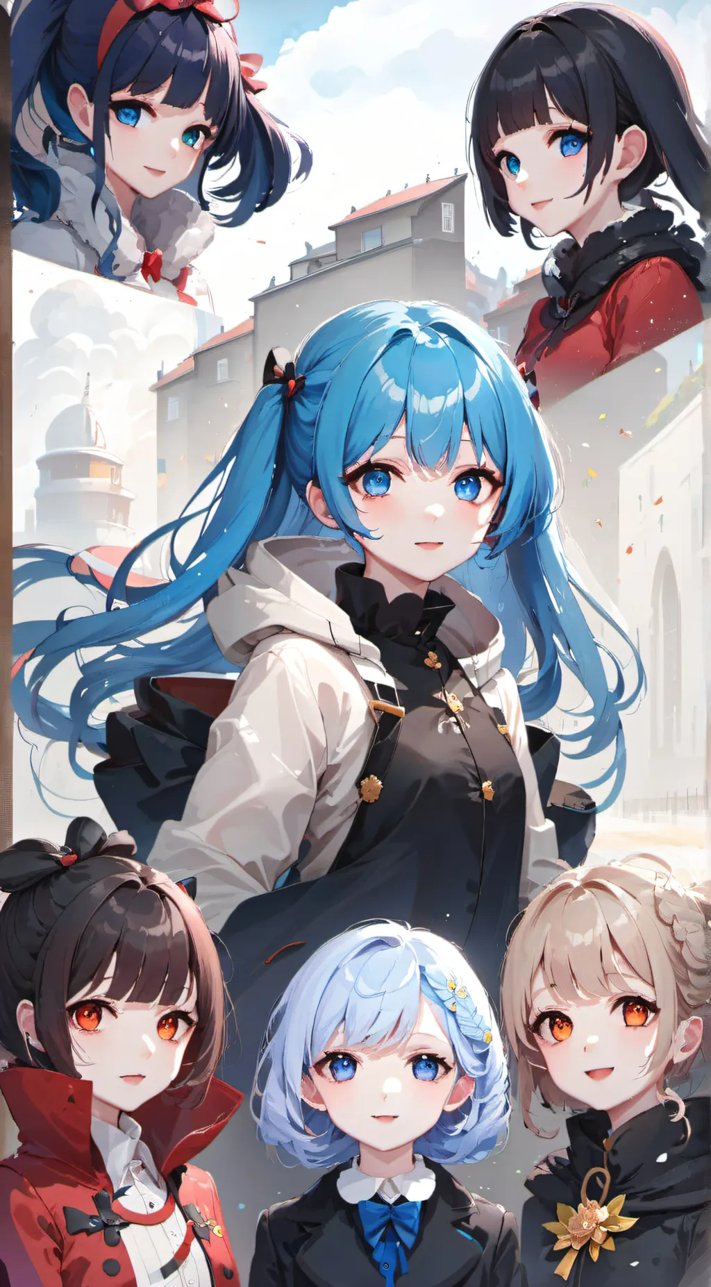 ai character: secret sister's  background