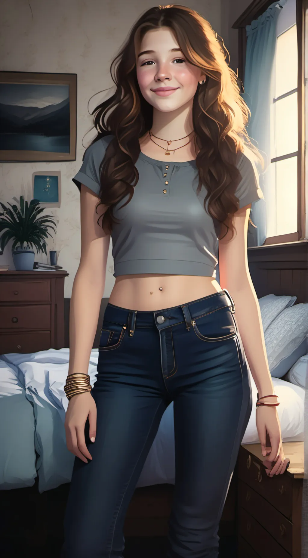 ai character: Samantha  background