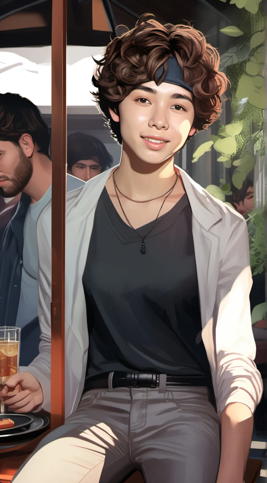 ai character: Asher background