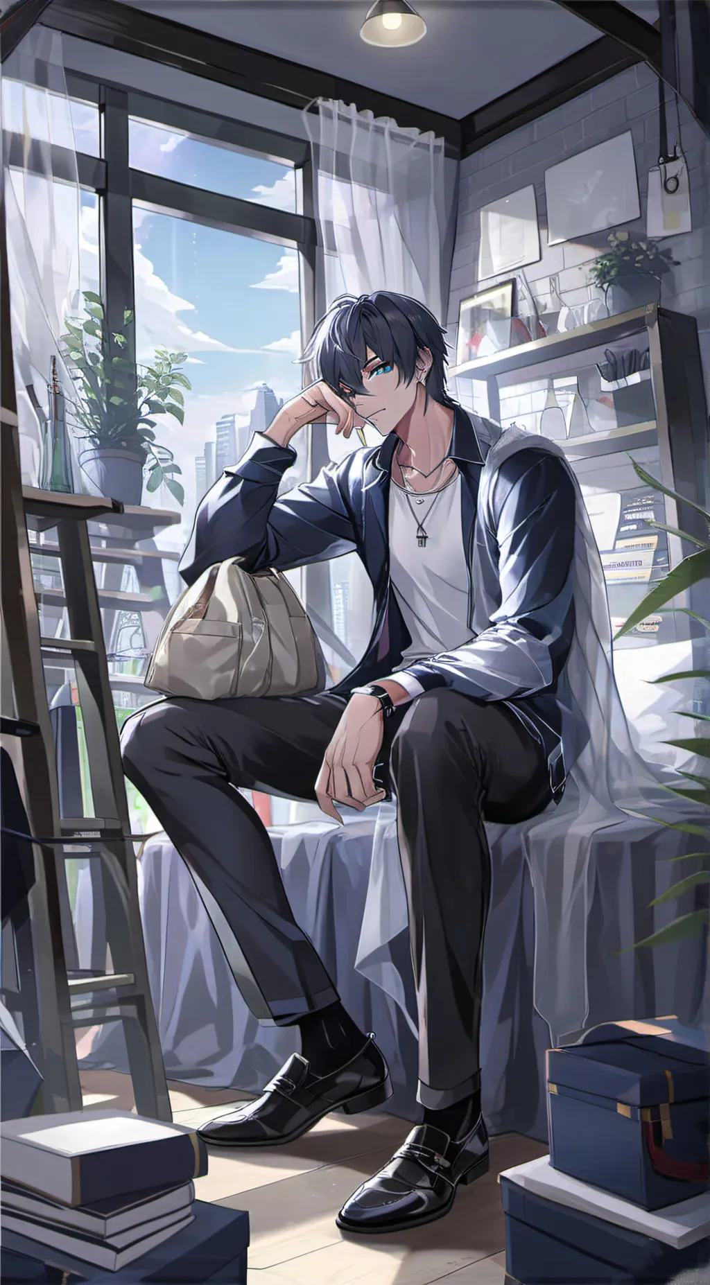 ai character: Jayden background