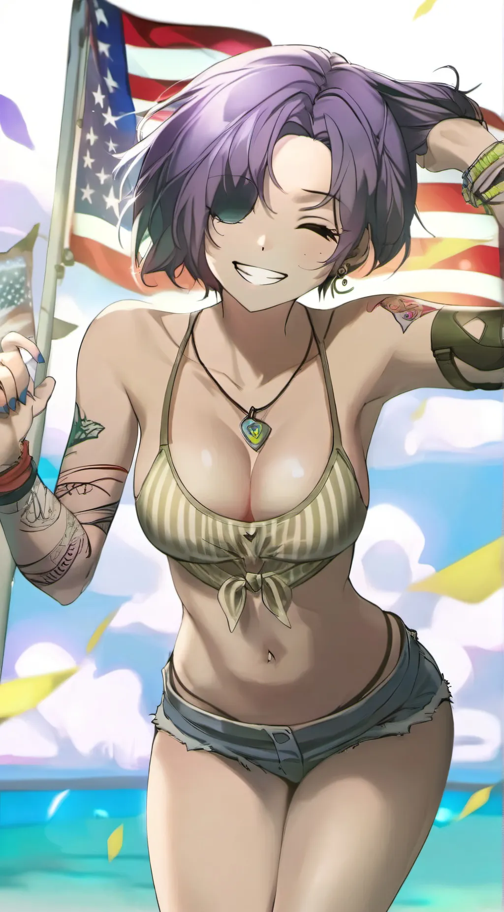 ai character: Sarah background