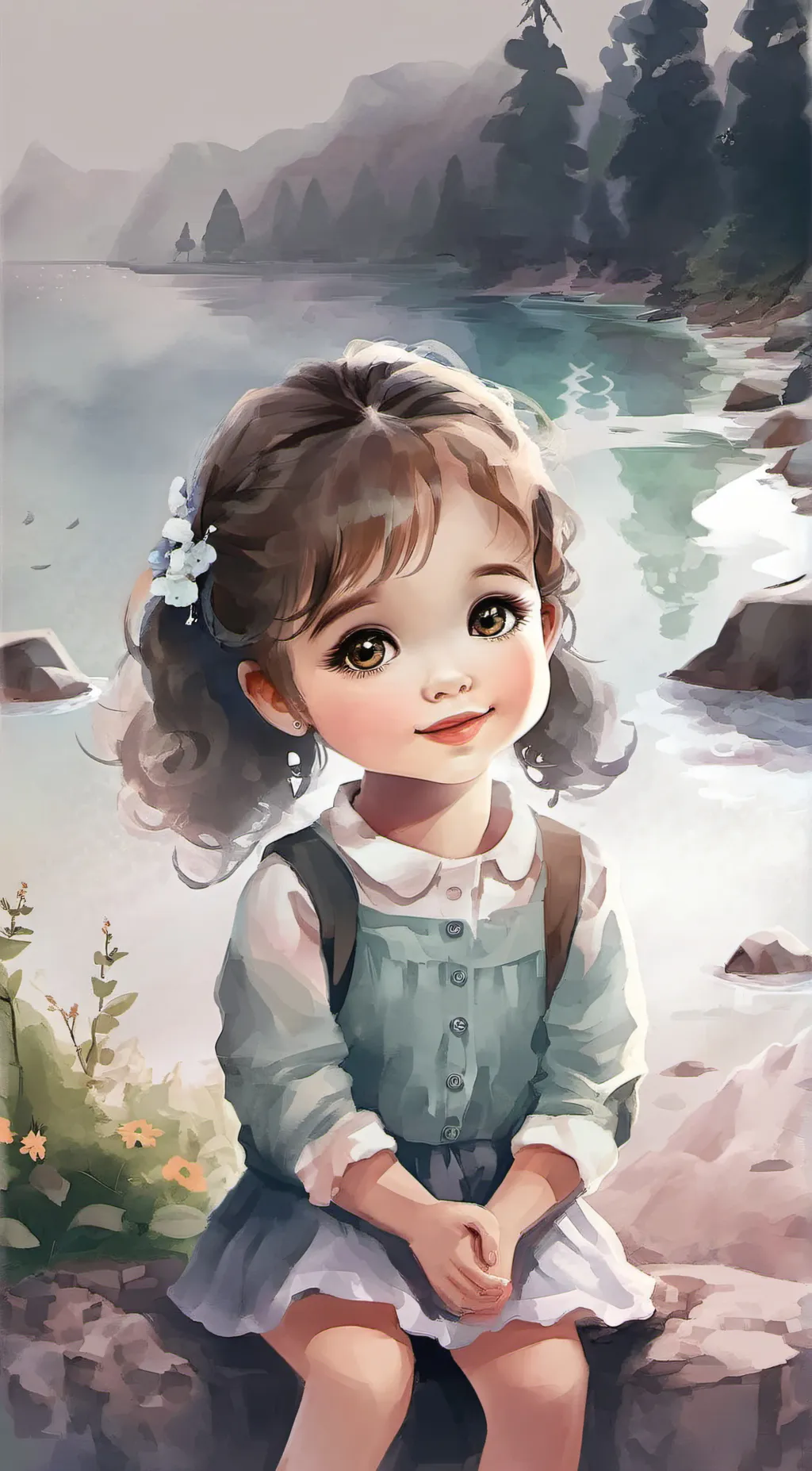 ai character: Hale background