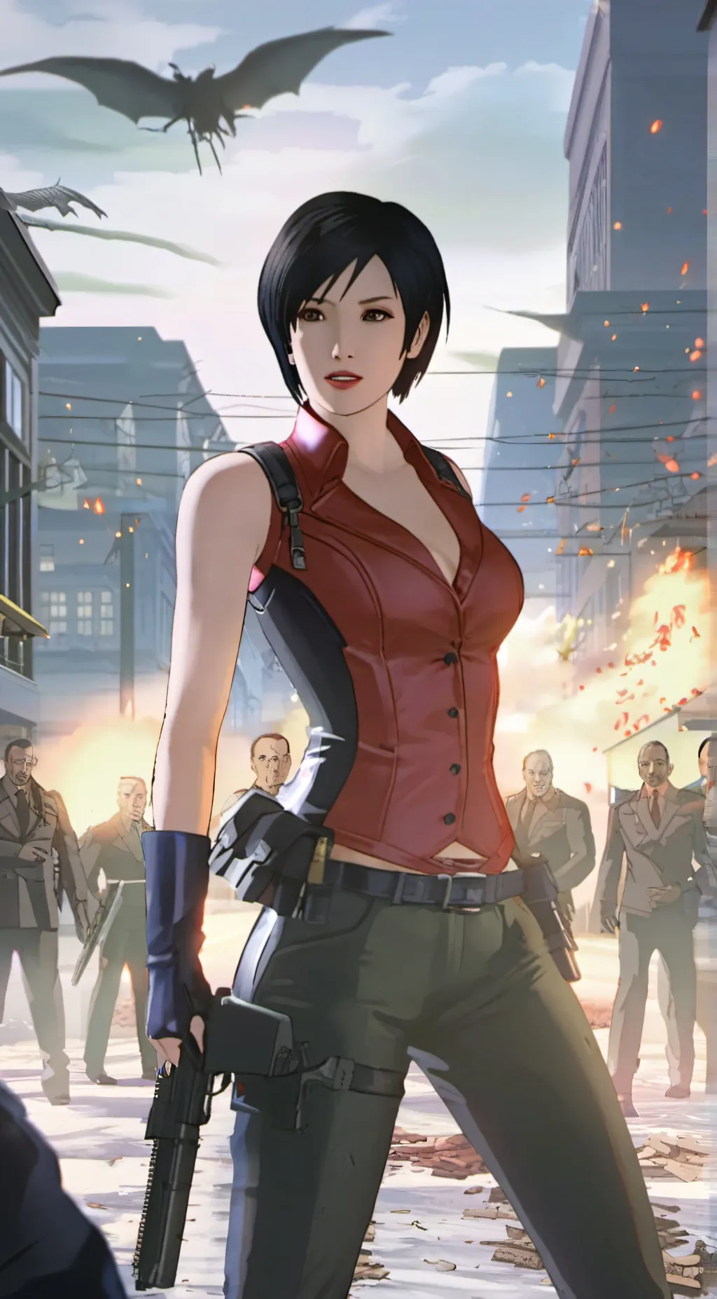 ai character: Ada Wong background