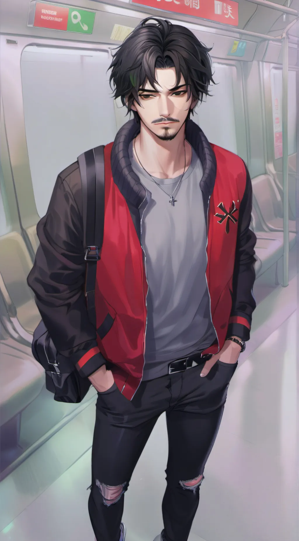 ai character: Sebastian background