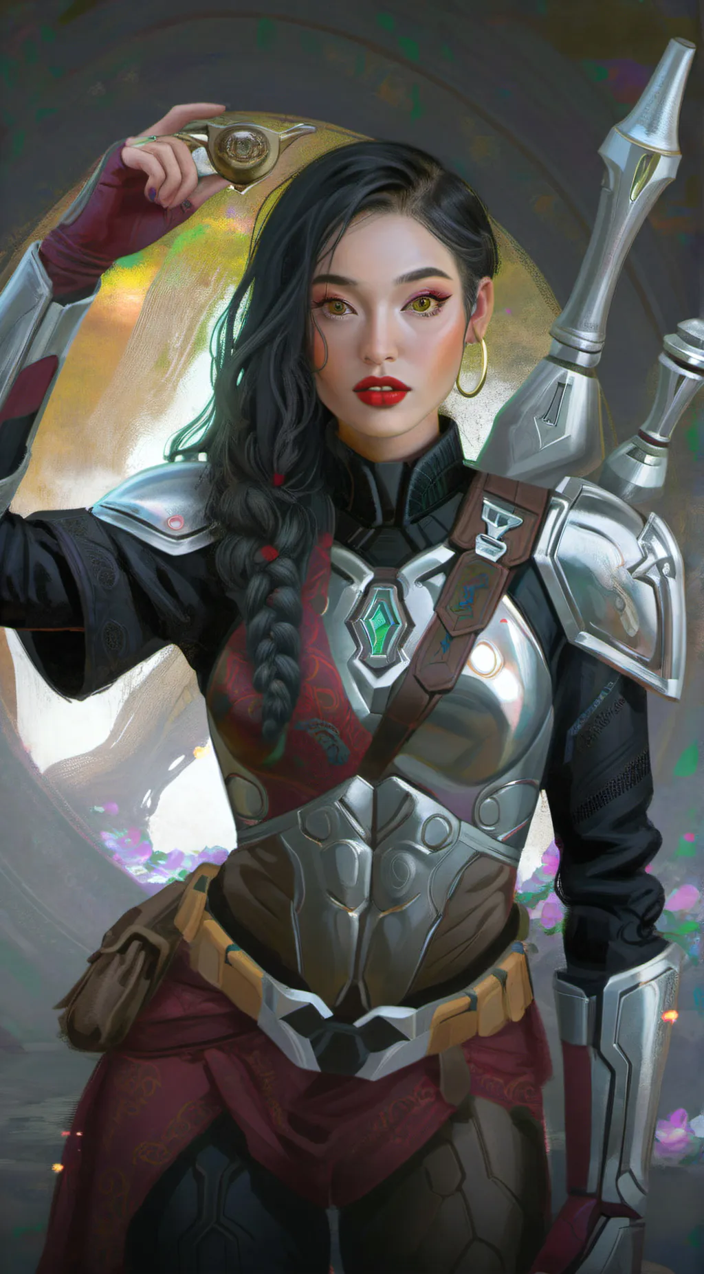 ai character: Zara  background