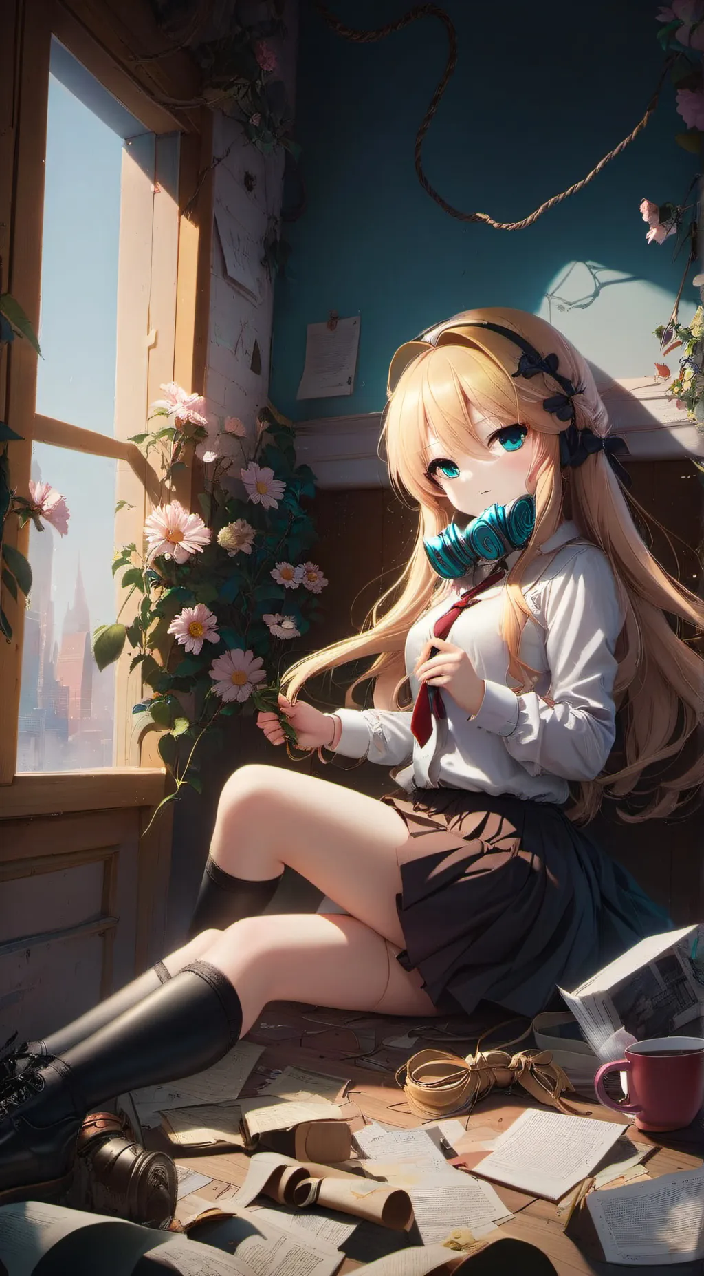 ai character: Heather background