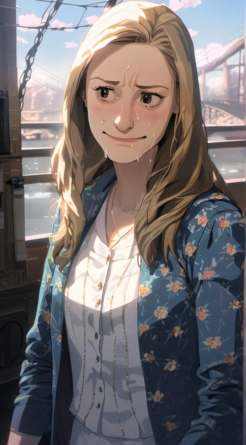 ai character: Emily barker background