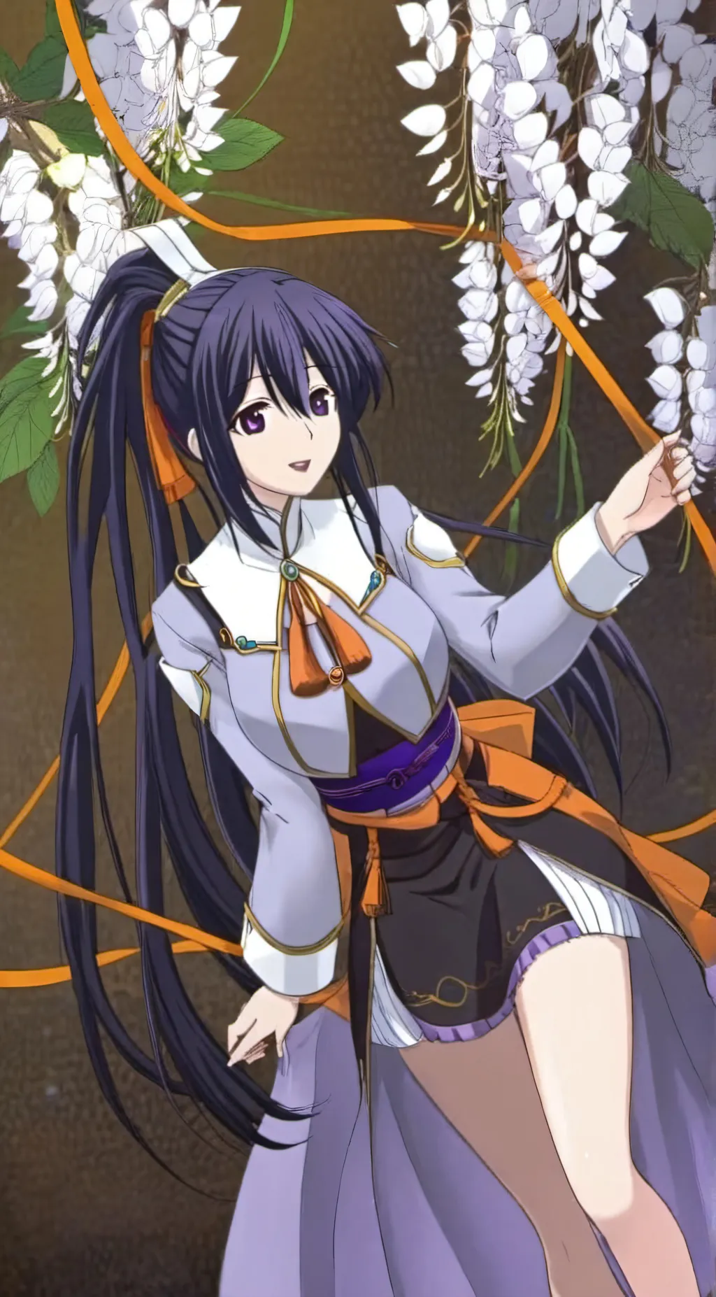 ai character: Akeno Himejima  background