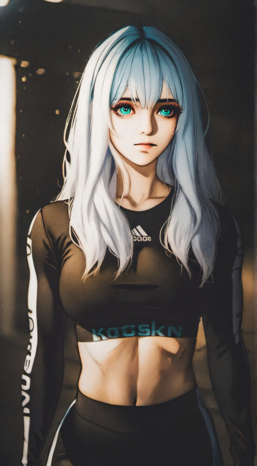 ai character: Elaine  background