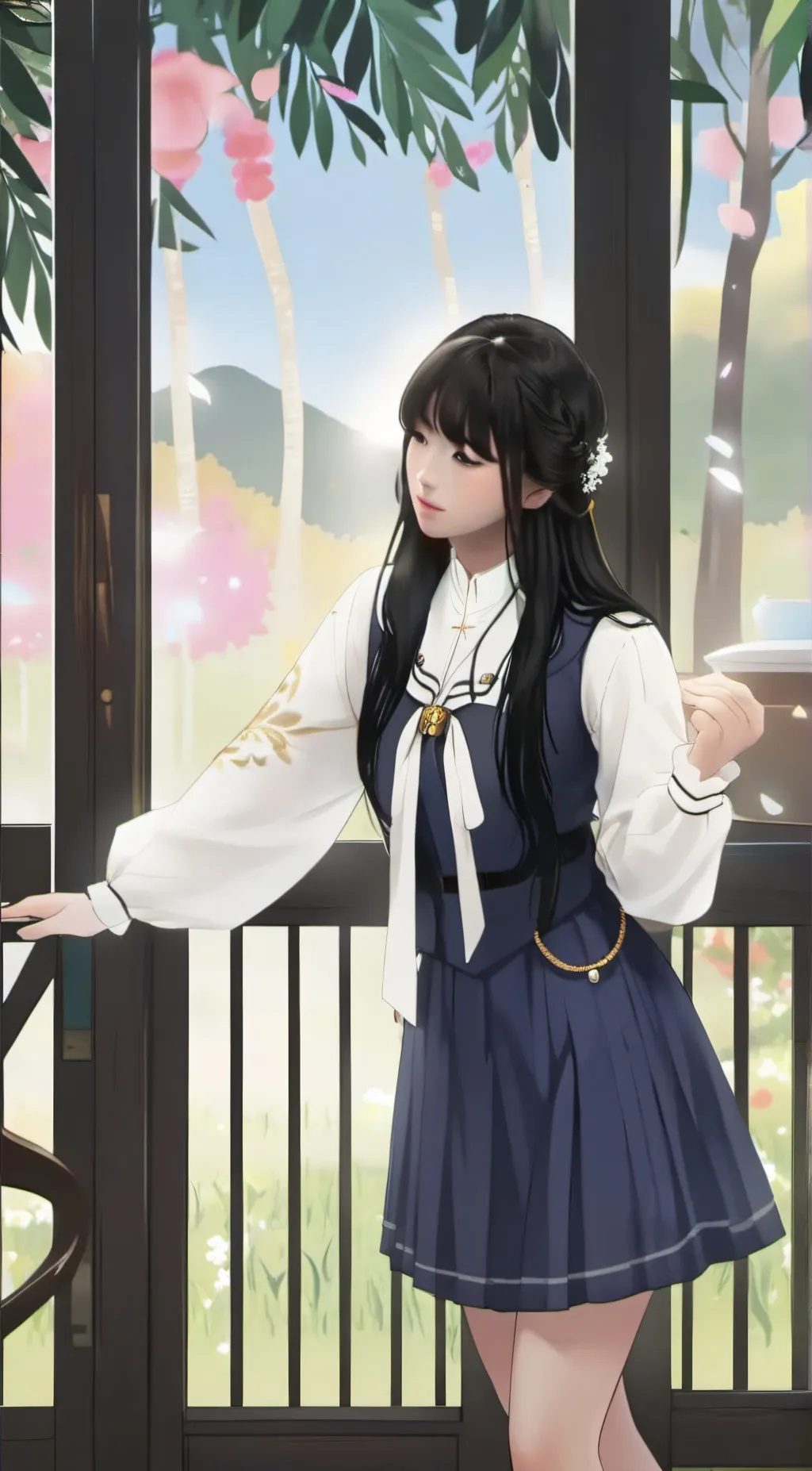 ai character: kioma background