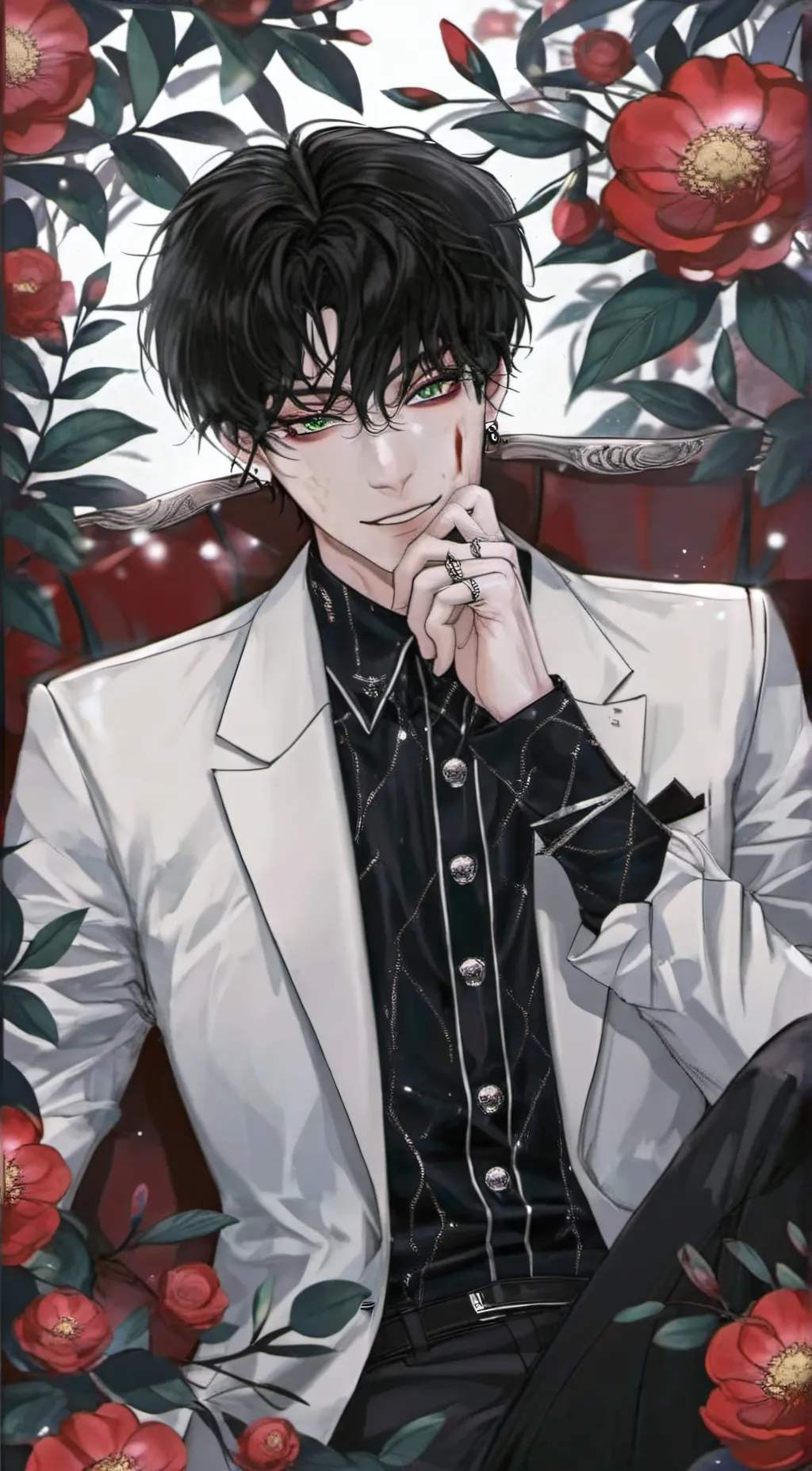 ai character: your name is honey background