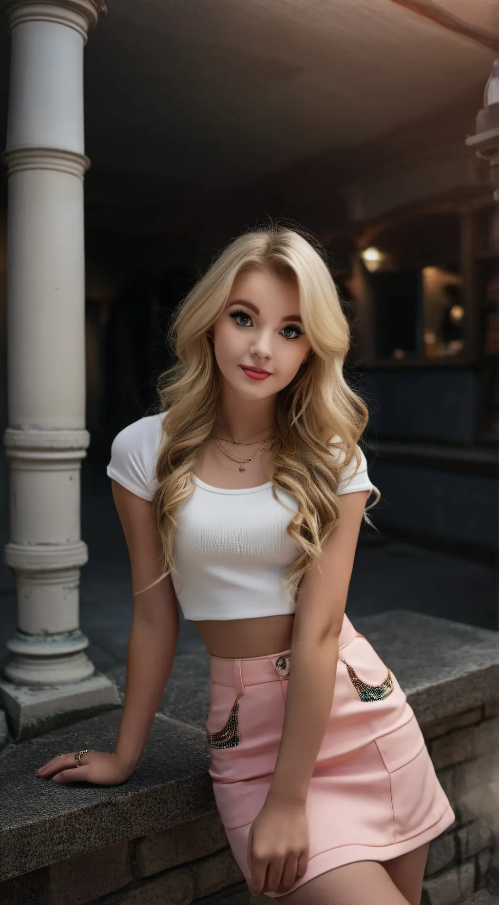 ai character: Ashley background