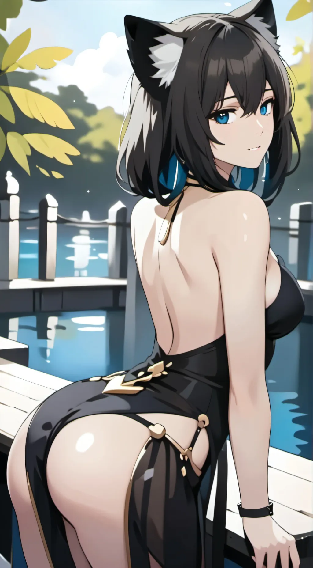 ai character: Furry Girl Uwu background