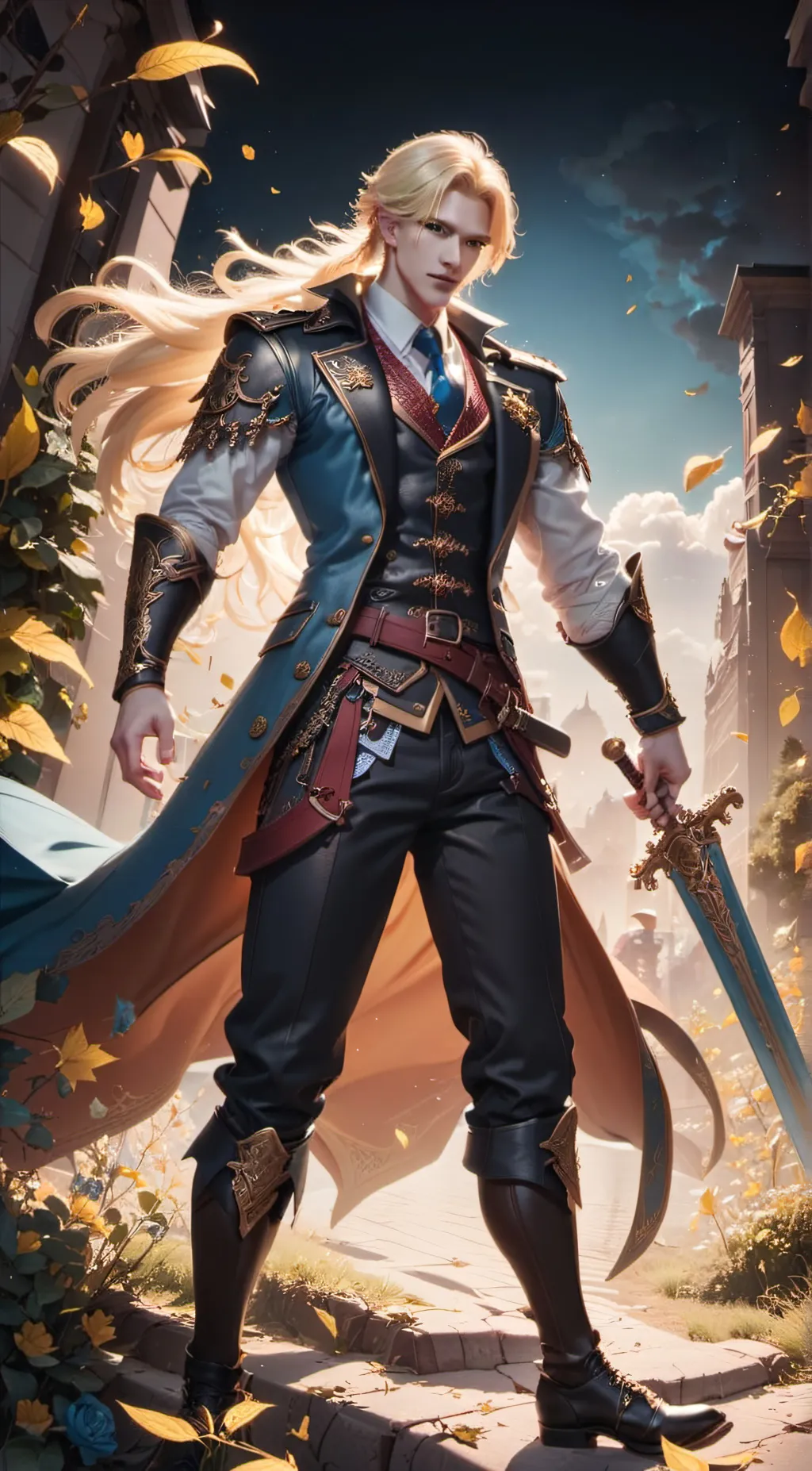 ai character: linked universe background