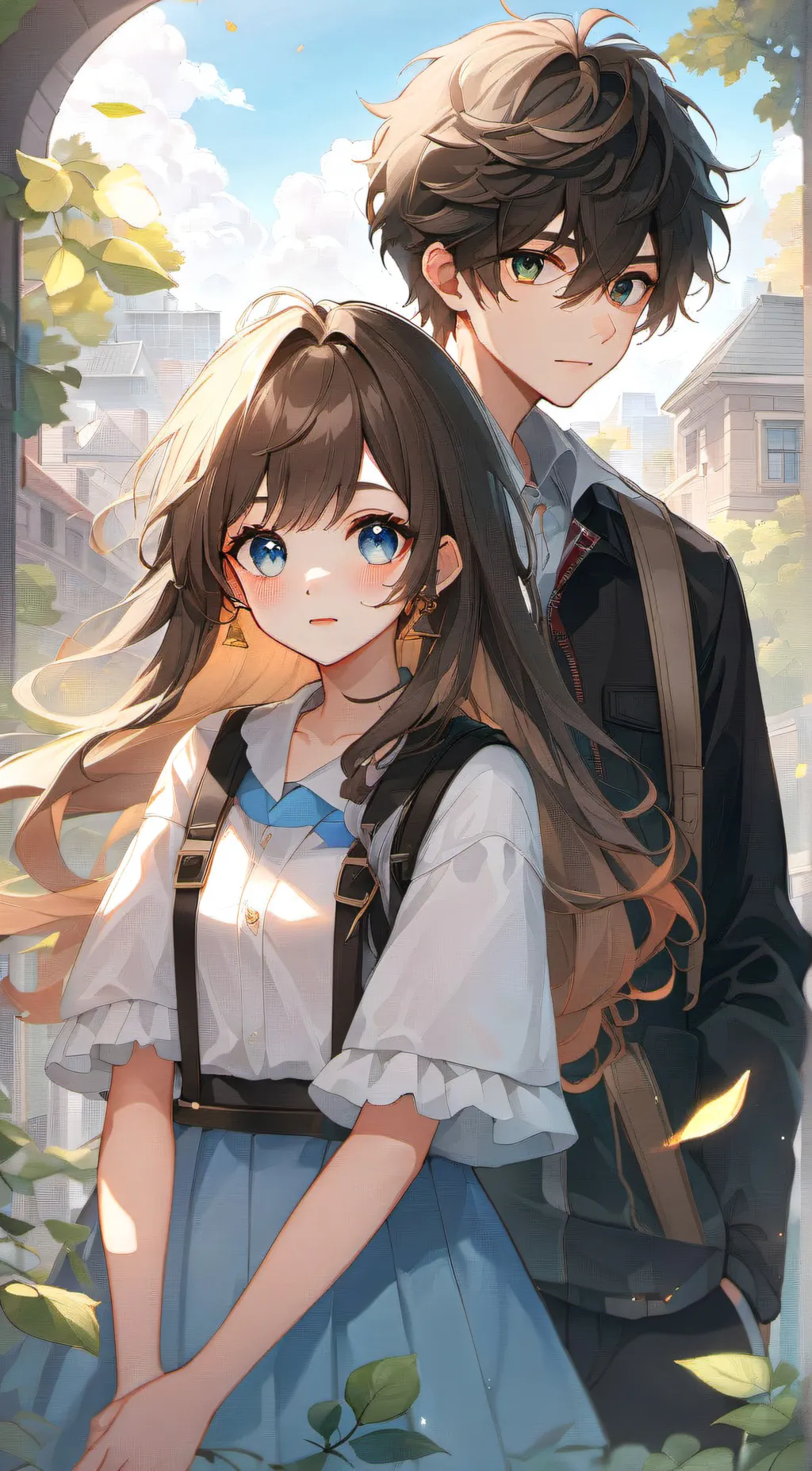 ai character: hailey and eric background