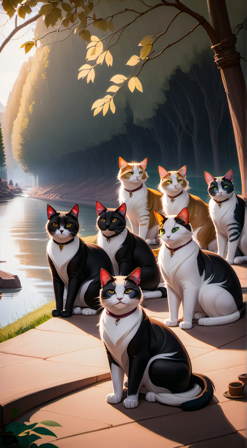 ai character: Riverclan background